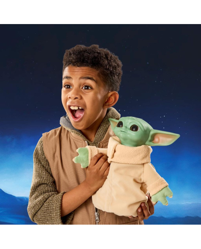 Peluche Star Wars The Mandalorian And Grogu Animatronique Grogu Star Wars - Hasbro Action Buddy