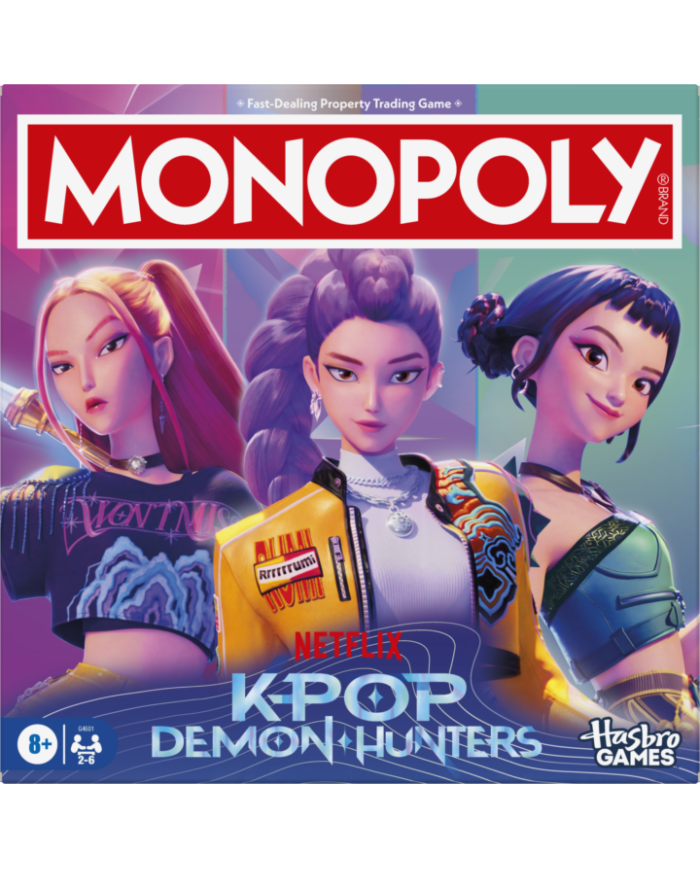 Jeu de Société Monopoly K-Pop Demon Hunter Hasbro