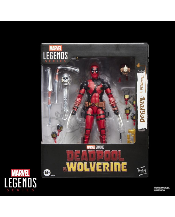 Figurines Deadpool & Wolverine Deadpool & Dogpool Marvel Legends Hasbro