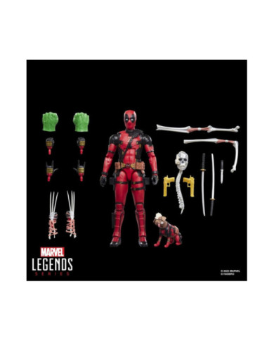 Figurines Deadpool & Wolverine Deadpool & Dogpool Marvel Legends Hasbro