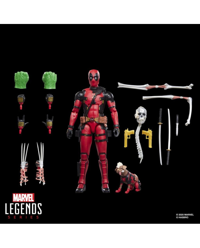 Figurines Deadpool & Wolverine Deadpool & Dogpool Marvel Legends Hasbro