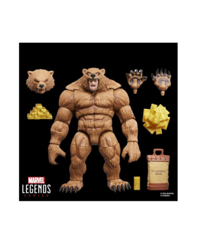 Figurine Marvel Legends Grizzly 15cm - Hasbro