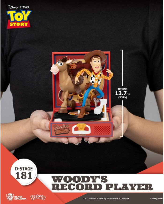 Platine Vinyle Woody Diorama Toy Story - Beast Kingdom