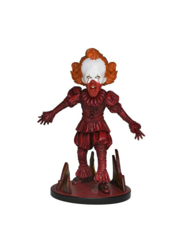 Figurine Bienvenue A Derry Headknocker Pennywise Sanglant NECA Ça: Bienvenue à Derry