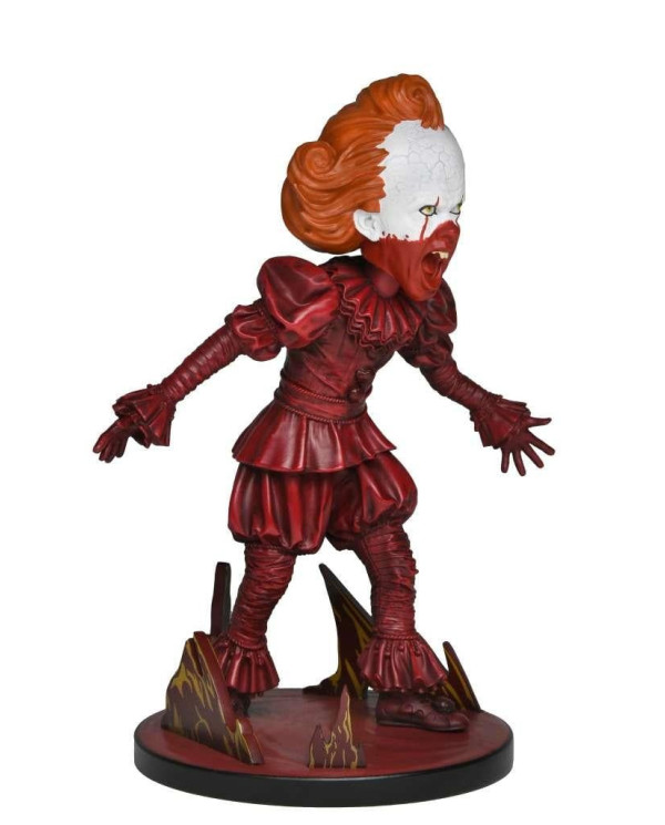 Figurine Bienvenue A Derry Headknocker Pennywise Sanglant NECA Ça: Bienvenue à Derry