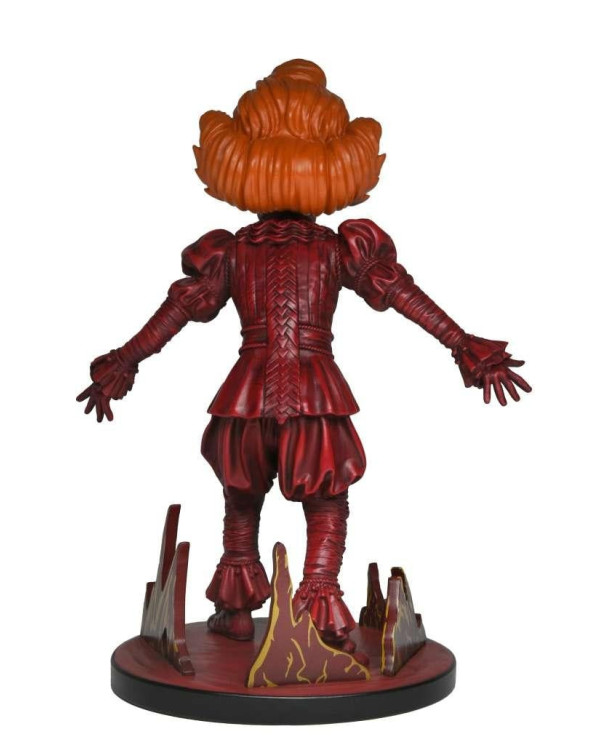 Figurine Bienvenue A Derry Headknocker Pennywise Sanglant NECA Ça: Bienvenue à Derry