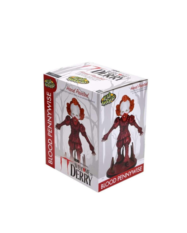 Figurine Bienvenue A Derry Headknocker Pennywise Sanglant NECA Ça: Bienvenue à Derry