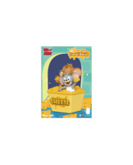 Tirelire Vinyle Tom & Jerry Beast Kingdom Jerry & Tuffy Cheese Party