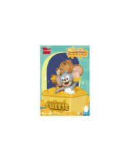 Tirelire Vinyle Tom & Jerry Beast Kingdom Jerry & Tuffy Cheese Party