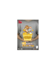Tirelire Vinyle Tom & Jerry Beast Kingdom Jerry & Tuffy Cheese Party