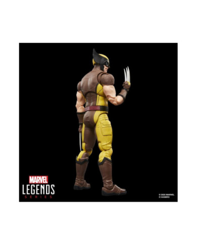 Figurine Deadpool & Wolverine Wolverine Costume Marron Marvel Legends Hasbro
