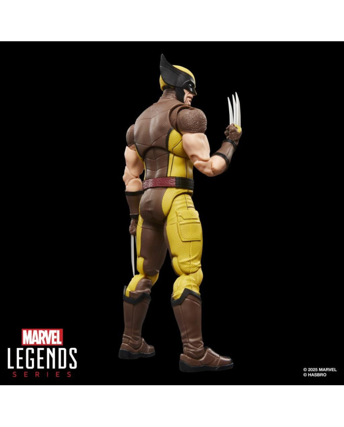Figurine Deadpool & Wolverine Wolverine Costume Marron Marvel Legends Hasbro