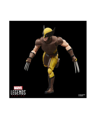 Figurine Deadpool & Wolverine Wolverine Costume Marron Marvel Legends Hasbro