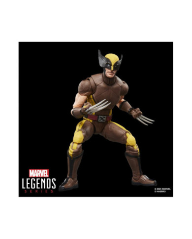 Figurine Deadpool & Wolverine Wolverine Costume Marron Marvel Legends Hasbro