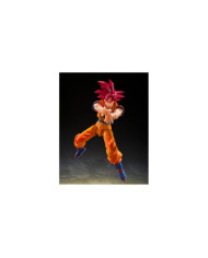 Figurine Dragon Ball Super Son Goku SSG God Aura S.H.Figuarts - Bandai