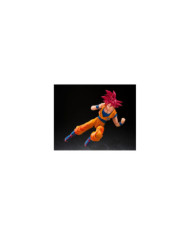 Figurine Dragon Ball Super Son Goku SSG God Aura S.H.Figuarts - Bandai
