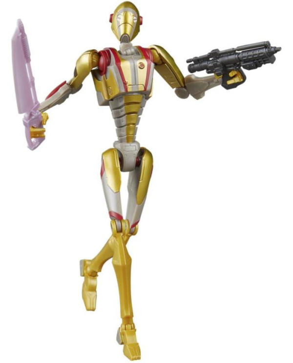 Figurines Star Wars Jedi Survivor Black Series Star Wars Dagan Gera & BX Droid Hasbro