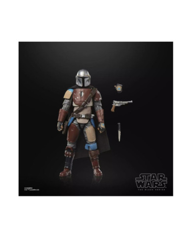Figurine articulée Mandalorian Pagodon Black Series 15cm Hasbro