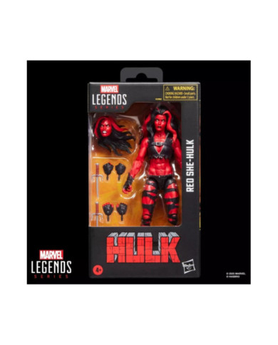 Figurine Red She-Hulk Marvel Legends Series - Hasbro