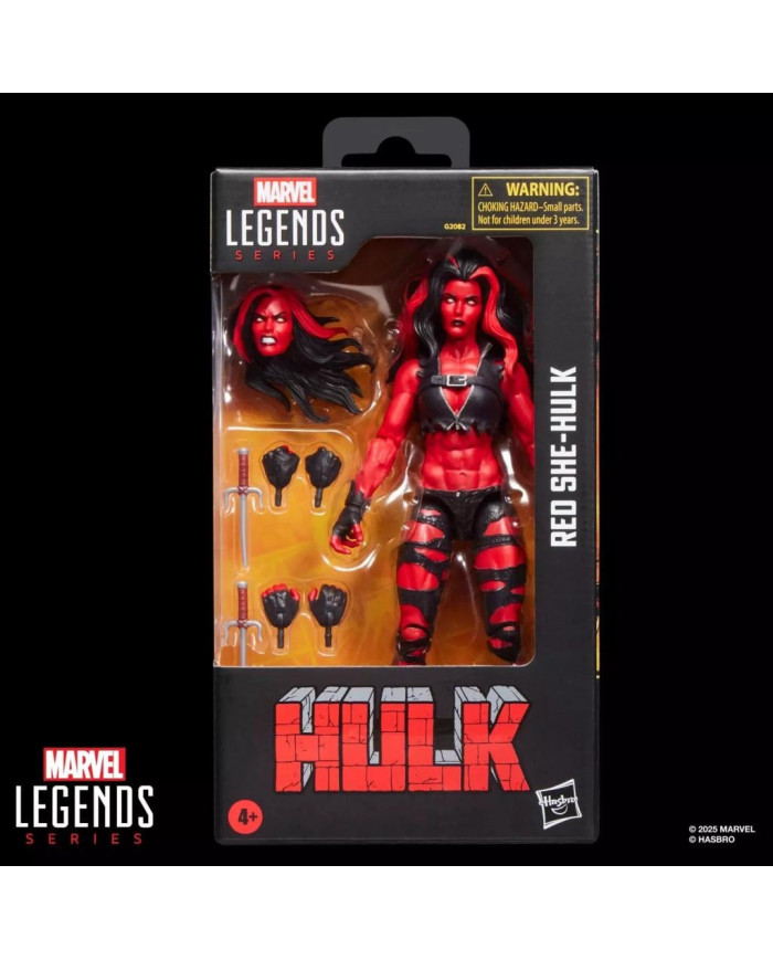 Figurine Red She-Hulk Marvel Legends Series - Hasbro