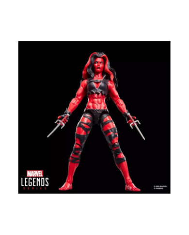 Figurine Red She-Hulk Marvel Legends Series - Hasbro