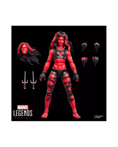 Figurine Red She-Hulk Marvel Legends Series - Hasbro