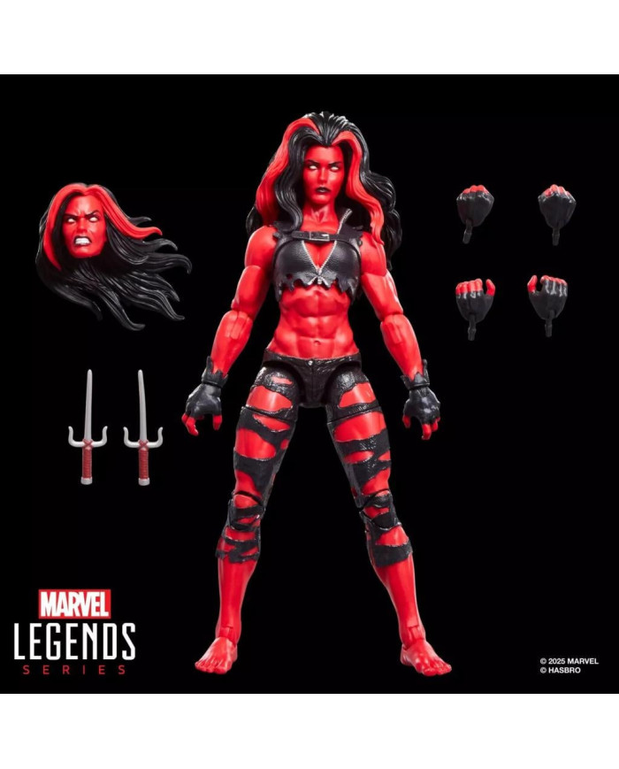 Figurine Red She-Hulk Marvel Legends Series - Hasbro