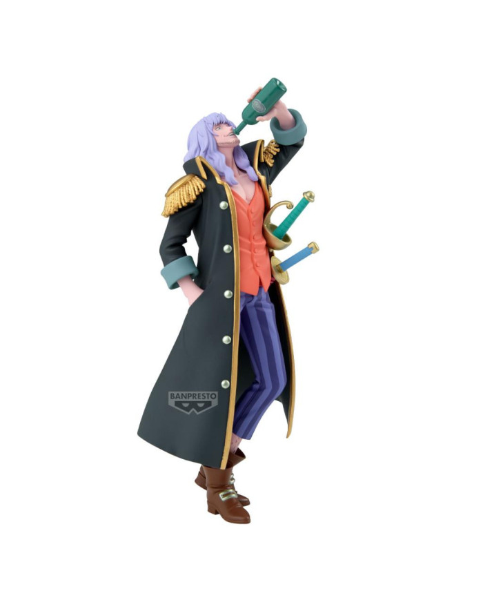 Figurine One Piece Capitaine John Battle Record Collection - Banpresto