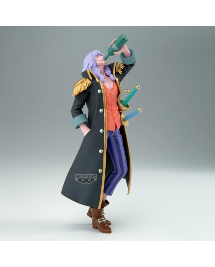 Figurine One Piece Capitaine John Battle Record Collection - Banpresto