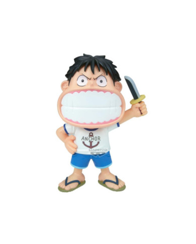 Figurine One Piece Monkey D. Luffy Banpresto Big Sofvimates