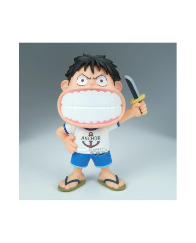 Figurine One Piece Monkey D. Luffy Banpresto Big Sofvimates
