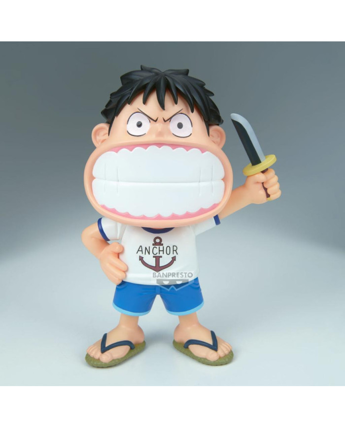 Figurine One Piece Monkey D. Luffy Banpresto Big Sofvimates