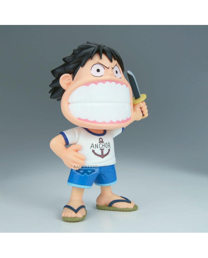 Figurine One Piece Monkey D. Luffy Banpresto Big Sofvimates