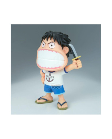Figurine One Piece Monkey D. Luffy Banpresto Big Sofvimates