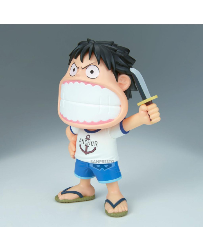 Figurine One Piece Monkey D. Luffy Banpresto Big Sofvimates
