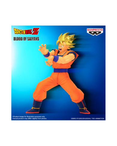 Figurine Dragon Ball Z Son Goku Banpresto Blood of Saiyans