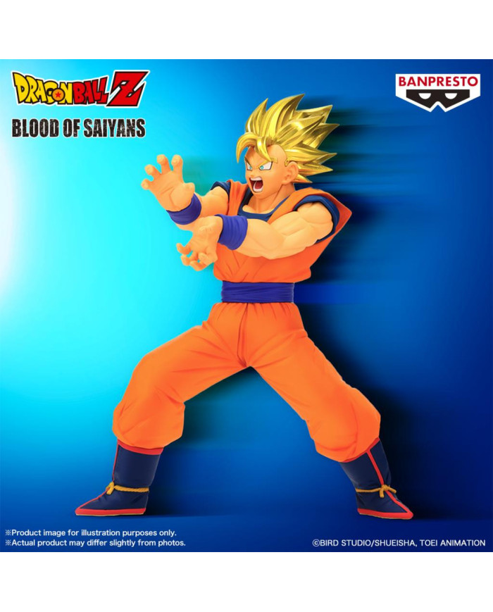 Figurine Dragon Ball Z Son Goku Banpresto Blood of Saiyans