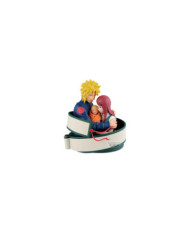 Figurine Banpresto Naruto 72 Series - Minato, Naruto & Kushina