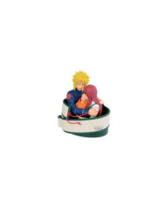Figurine Banpresto Naruto 72 Series - Minato, Naruto & Kushina