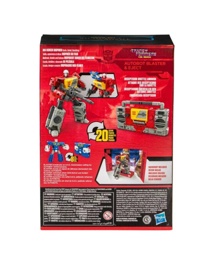 Figurine Autobot Blaster Transformers Studio Series Voyager Hasbro