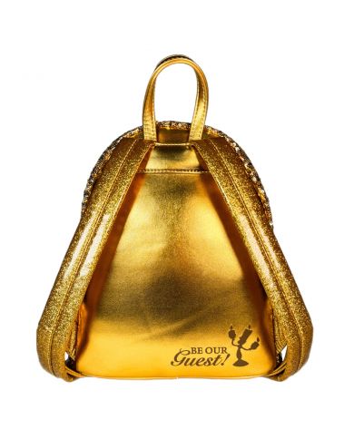 Sac à dos Loungefly - La Belle et la Bête Lumière Sequin - Exclu US