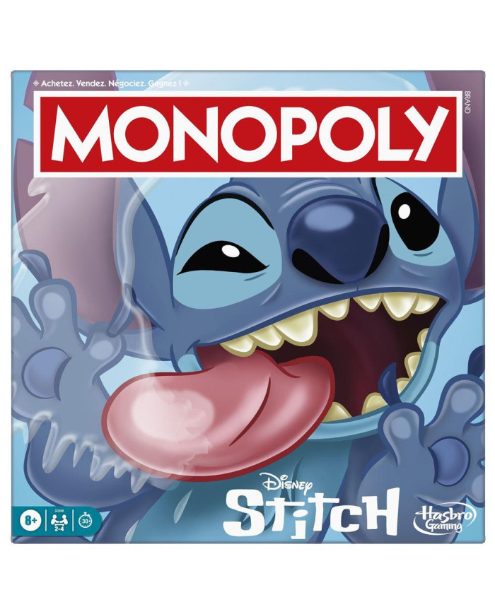 Jeu de Société Monopoly Hasbro Gaming - Stitch Edition