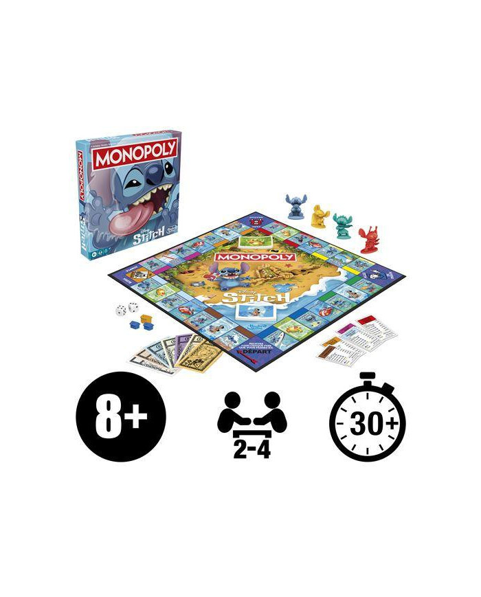 Jeu de Société Monopoly Hasbro Gaming - Stitch Edition