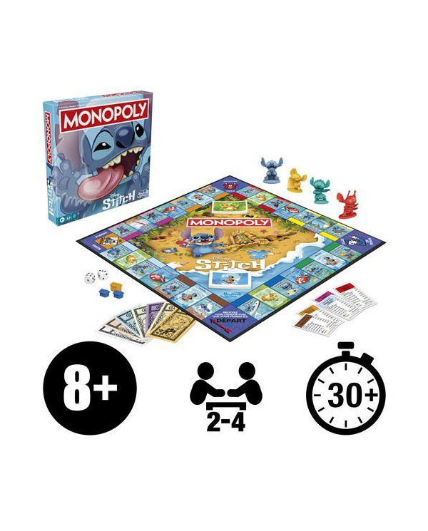 Jeu de Société Monopoly Hasbro Gaming - Stitch Edition
