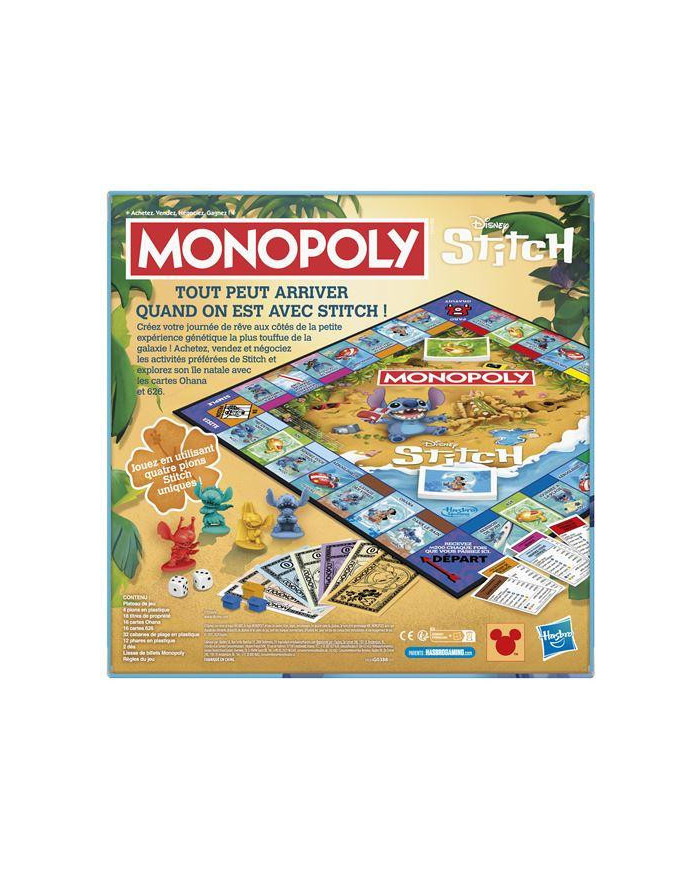 Jeu de Société Monopoly Hasbro Gaming - Stitch Edition