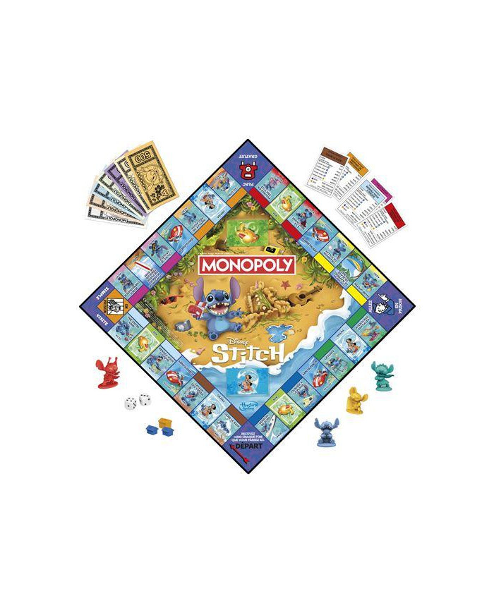Jeu de Société Monopoly Hasbro Gaming - Stitch Edition