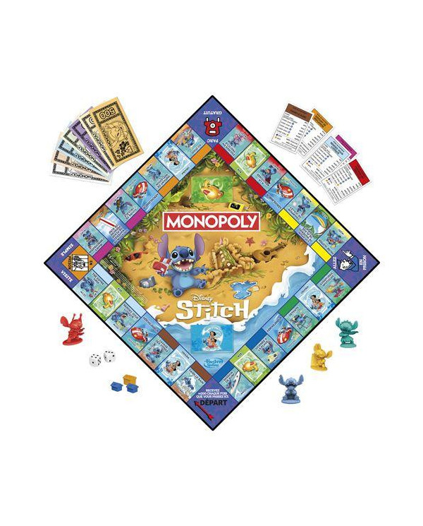 Jeu de Société Monopoly Hasbro Gaming - Stitch Edition