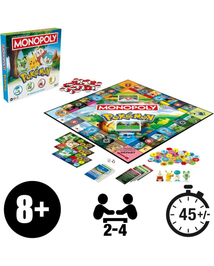 Jeu de Société Monopoly Pokémon Hasbro