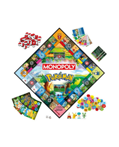 Jeu de Société Monopoly Pokémon Hasbro