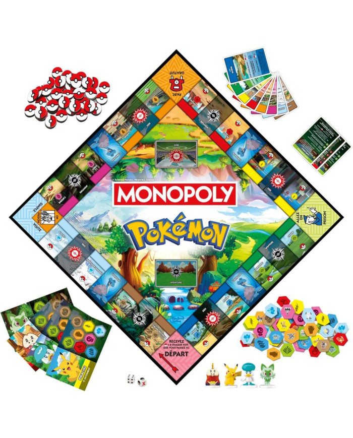 Jeu de Société Monopoly Pokémon Hasbro